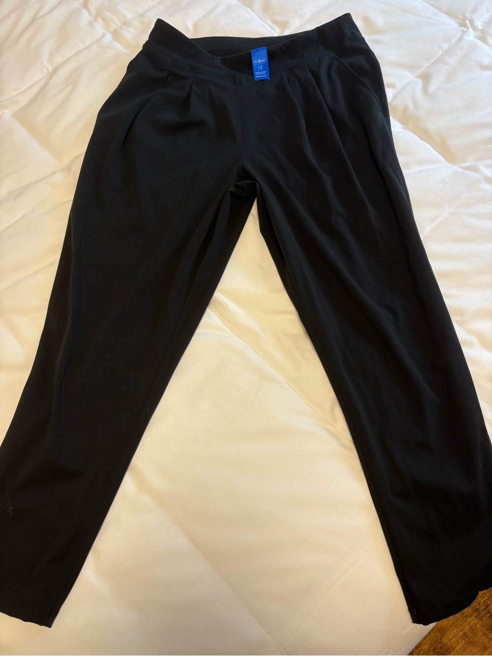 Kit and Ace Black Women's Stretch Pull-On Pants - Petite